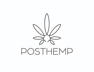 Projekt logo dla firmy Posthemp | Projektowanie logo