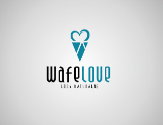 Projekt graficzny logo dla firmy online wafelove