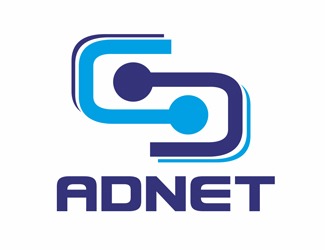 Projekt logo dla firmy adnet | Projektowanie logo