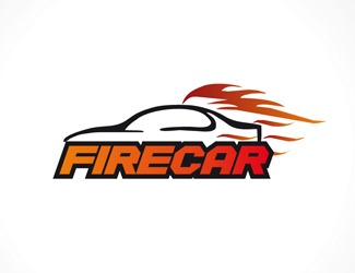 Projekt graficzny logo dla firmy online FireCar