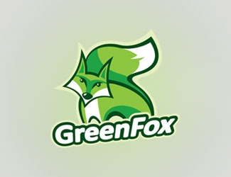 Projekt logo dla firmy GreenFox | Projektowanie logo