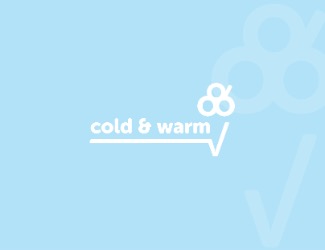 Projekt logo dla firmy cold and warm | Projektowanie logo