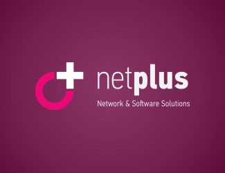 Projekt logo dla firmy netplus | Projektowanie logo
