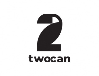 Projekt logo dla firmy Twocan | Projektowanie logo