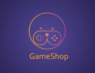 Projektowanie logo dla firmy, konkurs graficzny gameshop