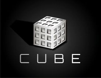 Projekt logo dla firmy CUBE SZEŚCIAN | Projektowanie logo