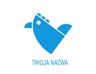 Projekt graficzny logo dla firmy online kurka