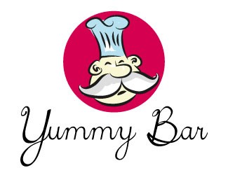 Projekt logo dla firmy Yummy Bar | Projektowanie logo