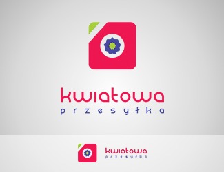 Projektowanie logo dla firmy, konkurs graficzny Kwiatowa Przesyłka