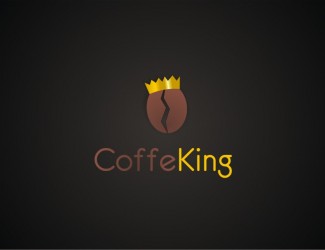 Projekt graficzny logo dla firmy online CoffeKing