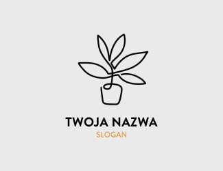 Projekt logo dla firmy Kwiatek | Projektowanie logo