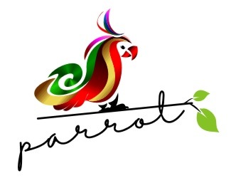 Projekt logo dla firmy Parrot2 | Projektowanie logo