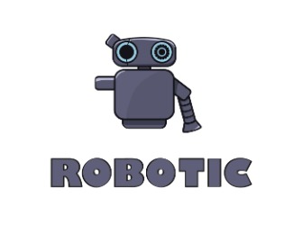 Projekt graficzny logo dla firmy online Robotic