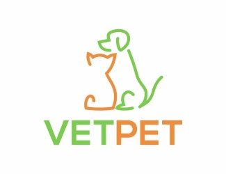 Projekt graficzny logo dla firmy online VetPet